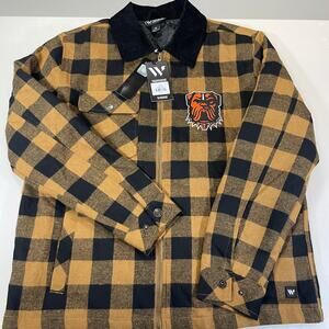 Cleveland Browns The Wild Collective Women's Flannel Jacket